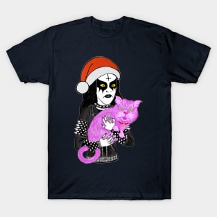 Christmas Metal Head T-Shirt